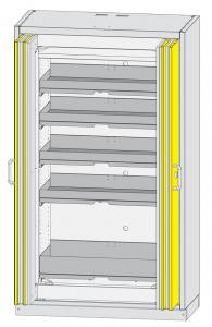 Шкаф для безопасного хранения ЛВЖ PREMIUM XL- Version XL2 (29-201262-062)